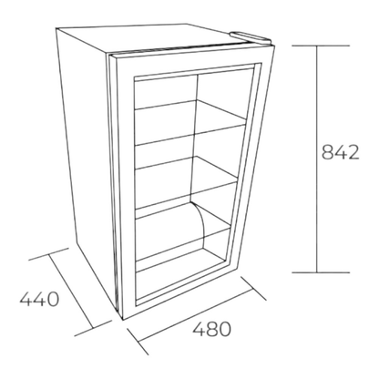 Visicooler LC-110 Negro