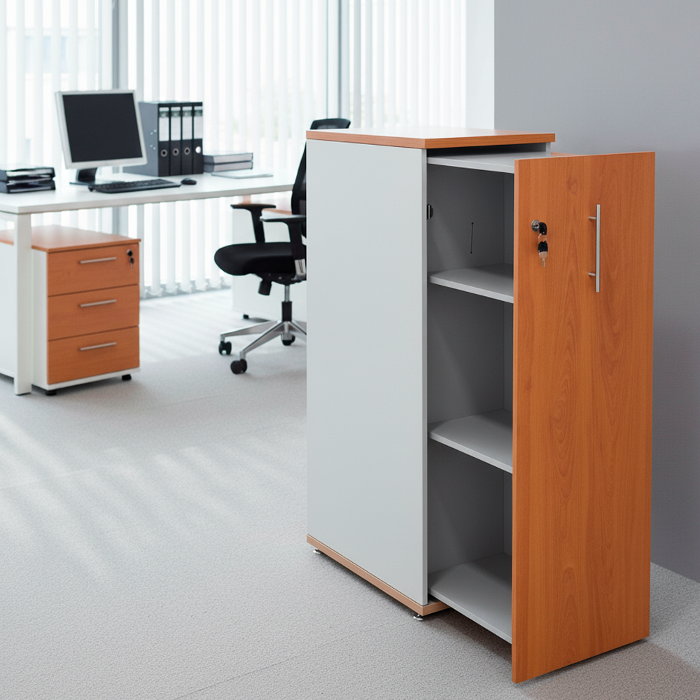 Locker Telescópico 120 Blanco Maple