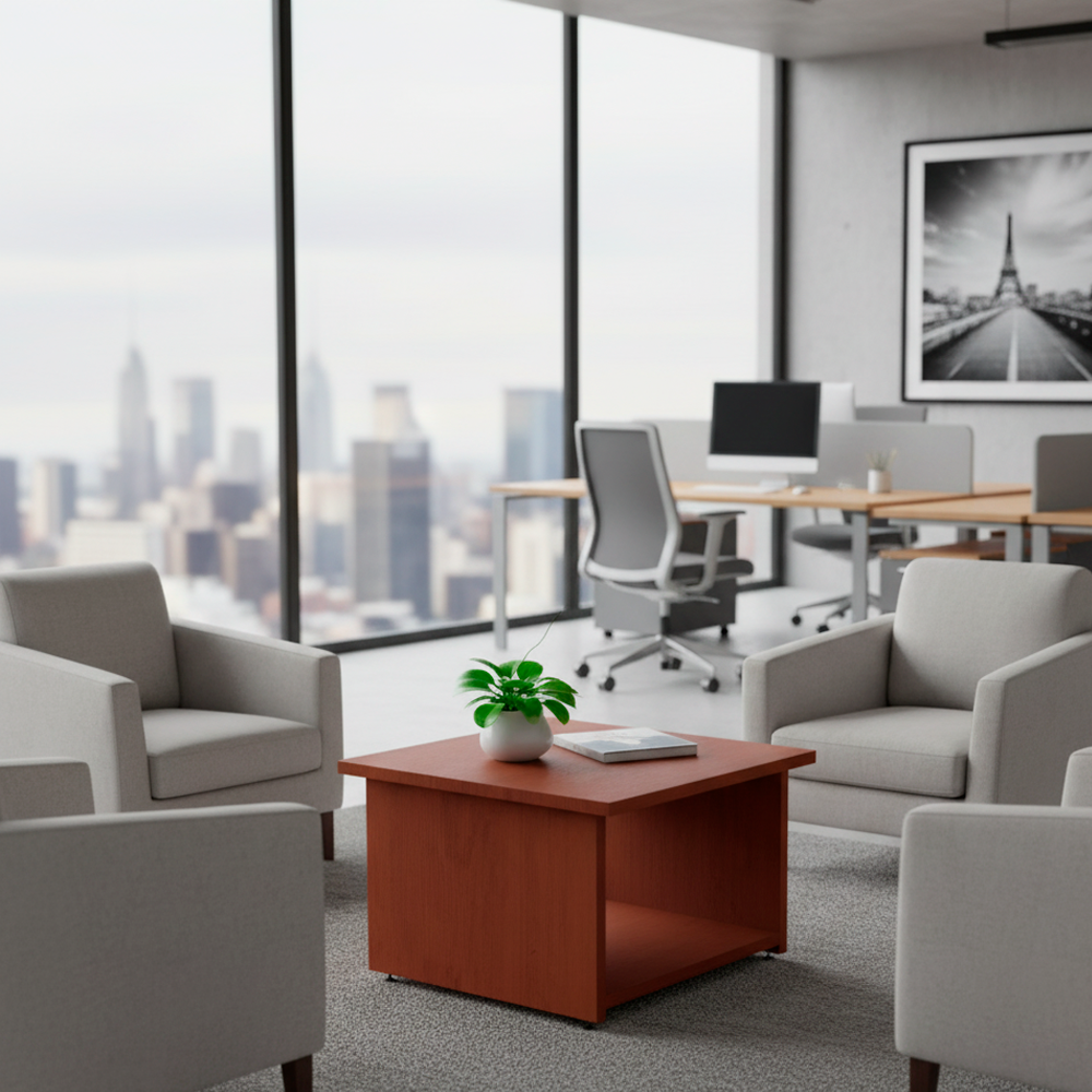 Mesa Centro 60x60 Cerezo