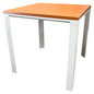 Mesa Restaurante Cuadrada 75x75 Peral