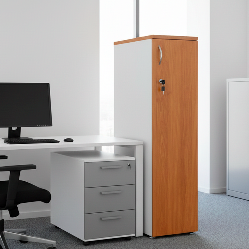 Locker Mini 120 Blanco Maple