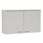 Mural Blanco 100 con 2 Puertas