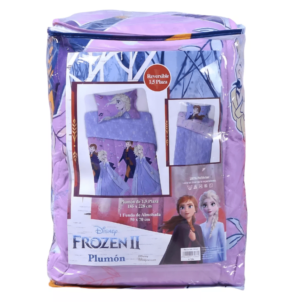 Plumón 1.5 Plazas Frozen II - Relámpago.Shop