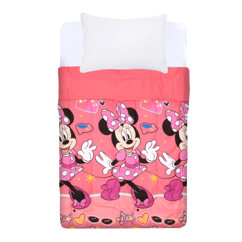 Plumón 1.5 Plazas Minnie Mouse 2 - Relámpago.Shop