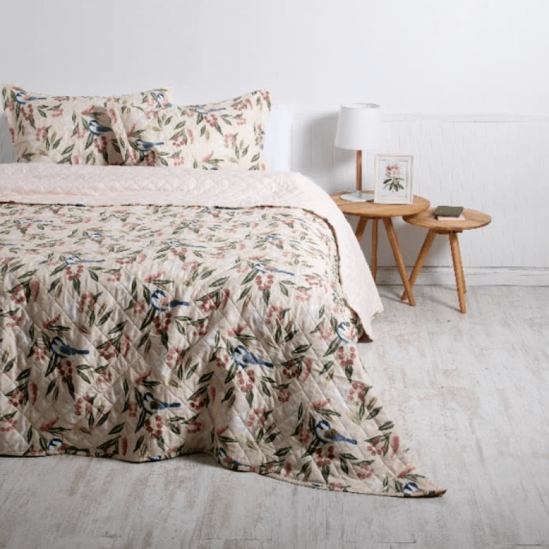 Quilt 1.5 Plazas Cosido Patchwork Begonia - Relámpago.Shop