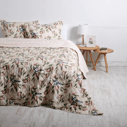 Quilt 1.5 Plazas Cosido Patchwork Begonia - Relámpago.Shop