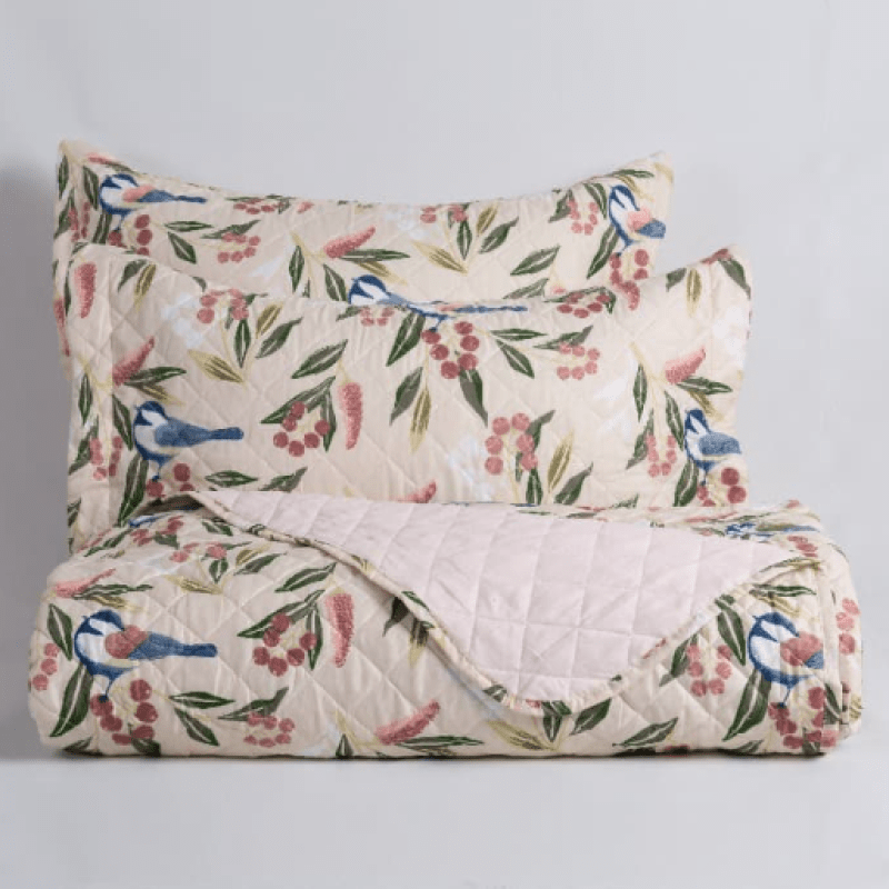 Quilt 1.5 Plazas Cosido Patchwork Begonia - Relámpago.Shop
