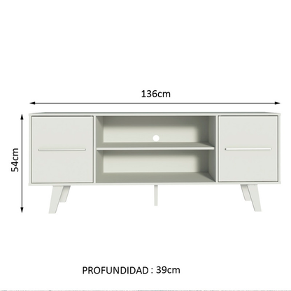 Rack para TV Copenhagen Blanco