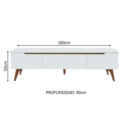 Rack para TV Reims Blanco