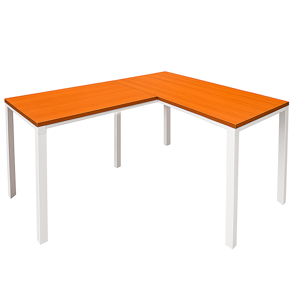 Estación Bench en L 180 cm x 150 cm Peral