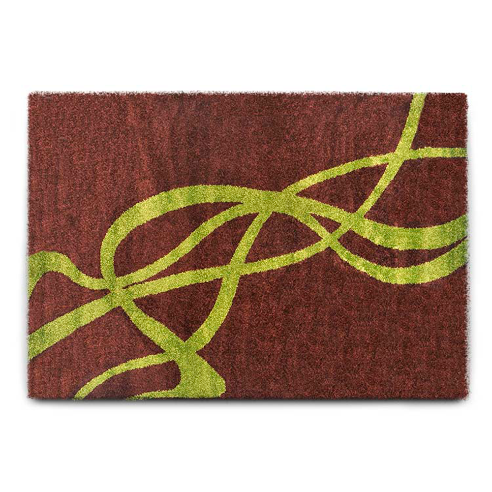 Alfombra Frise Vienna 150x200 Storm Verde