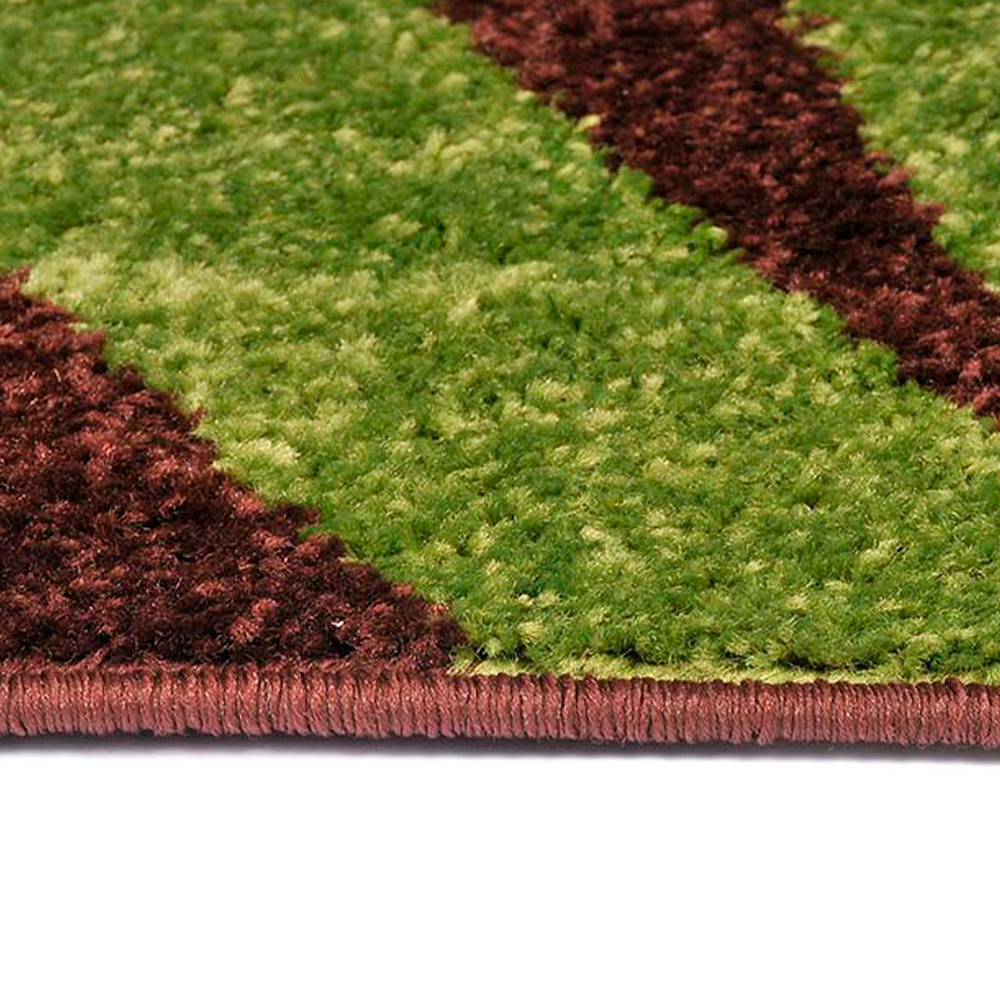 Alfombra Frise Vienna 150x200 Storm Verde