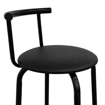 Taburete Back Negro