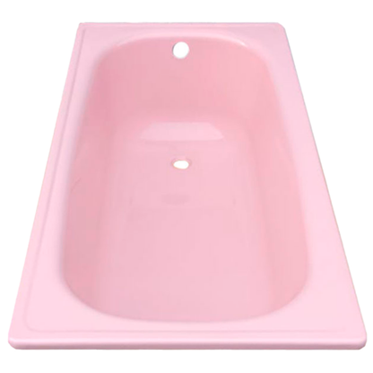 Tina de acero Esmaltado Rosa