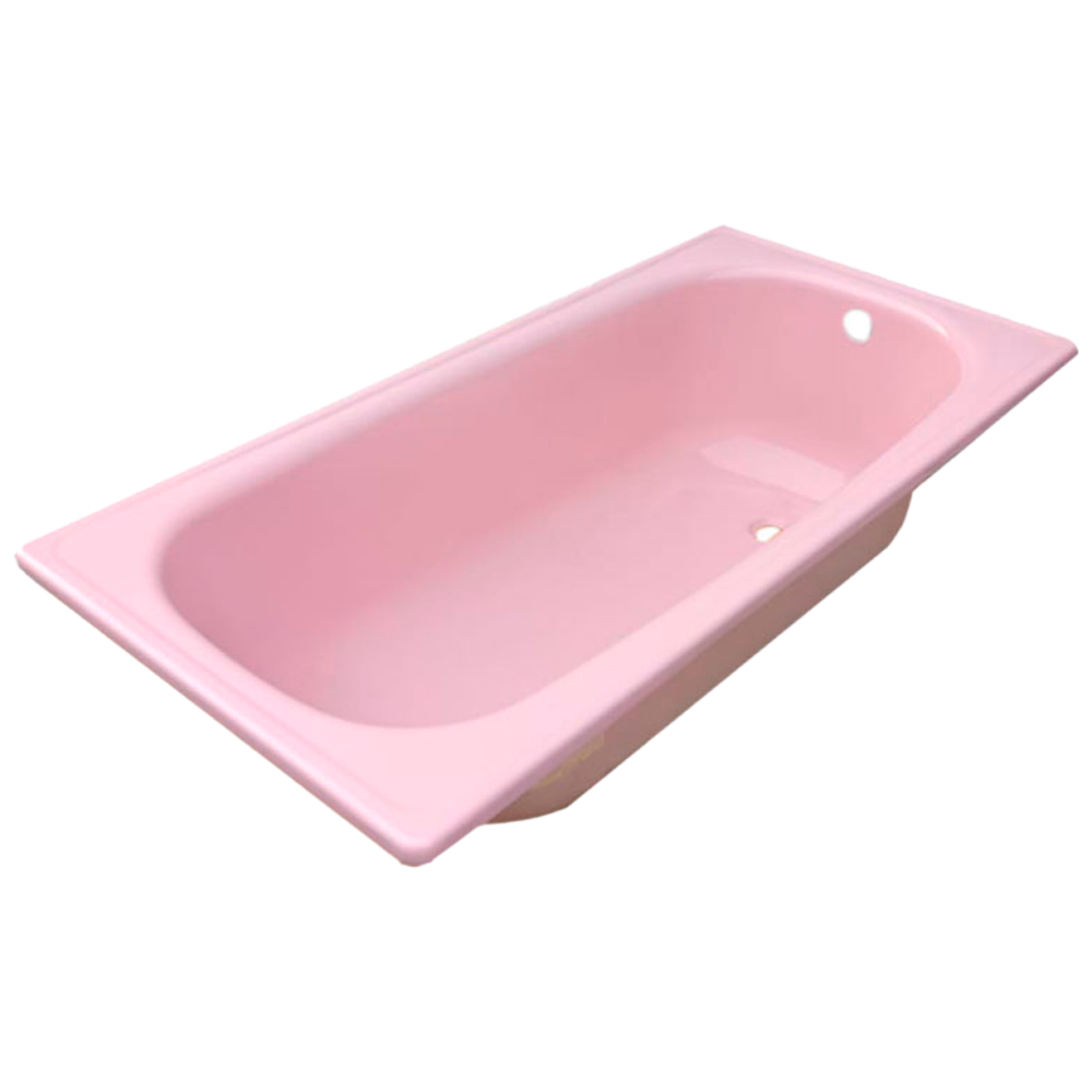 Tina de acero Esmaltado Rosa