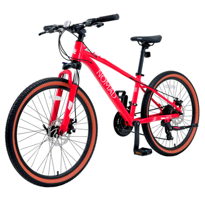 Bicicleta Nomad MTB Tracker Aro 24 Rojo
