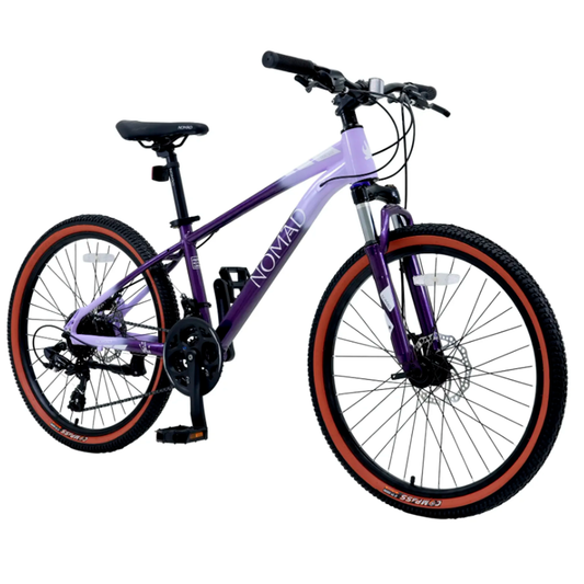 Bicicleta Nomad MTB Tracker Aro 24 Purpura
