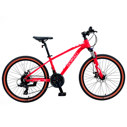 Bicicleta Nomad MTB Tracker Aro 24 Rojo