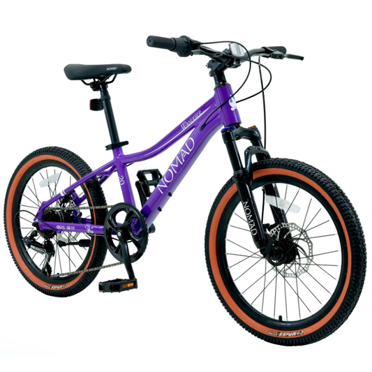 Bicicleta Nomad MTB Wanderer Aro 20 Purpura