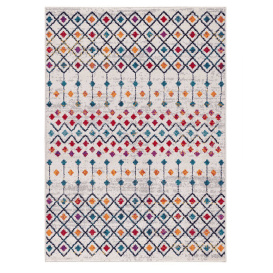 Alfombra Frise Boutique 160x230 cm Rejas - Relámpago.Shop