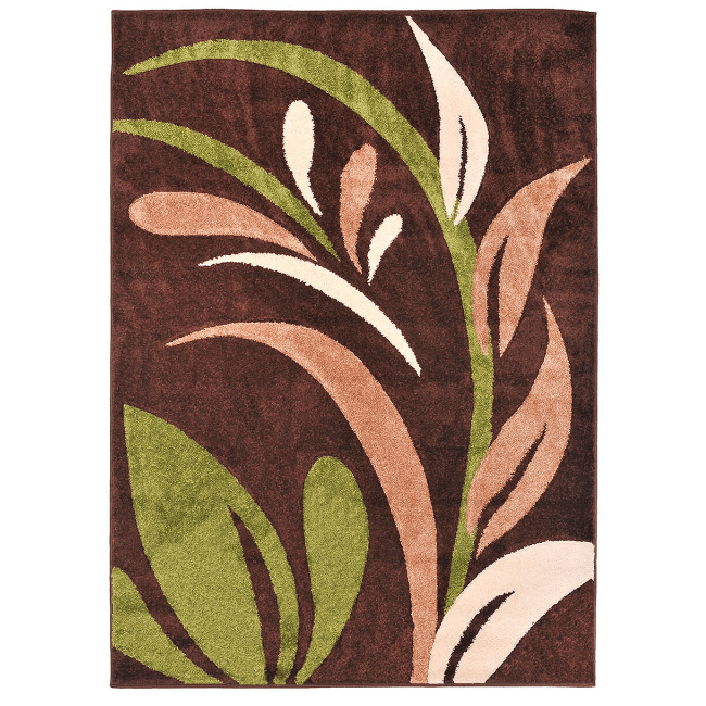 Alfombra Frisee Magritt 150x200 Herbal Brown - Relámpago.Shop