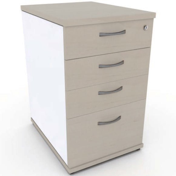 Cajonera Bolonia 3 Cajones 1 Kardex - Relámpago.Shop