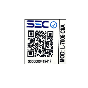 Encimera a Gas L 7005 CI negro Cata - Relámpago.Shop