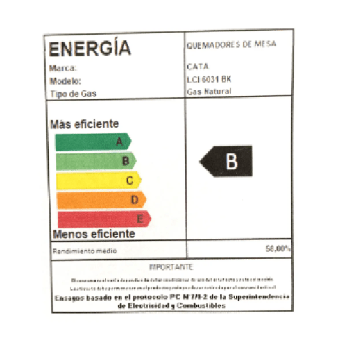 Encimera LCI 6031 BK - Relámpago.Shop
