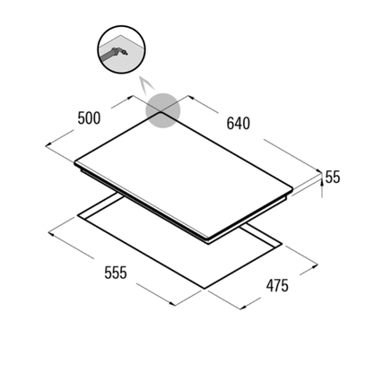 Encimera LCI 6031 BK - Relámpago.Shop