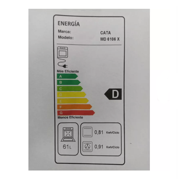 Horno multifunción MD 6106 X – 6 - Relámpago.Shop