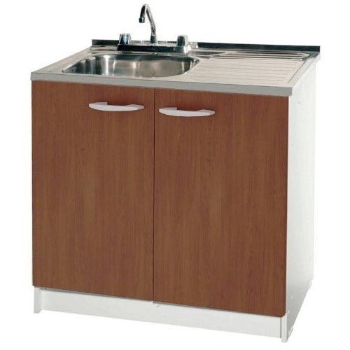 Kit Lavaplatos 80cm derecho Chocolate - Relámpago.Shop