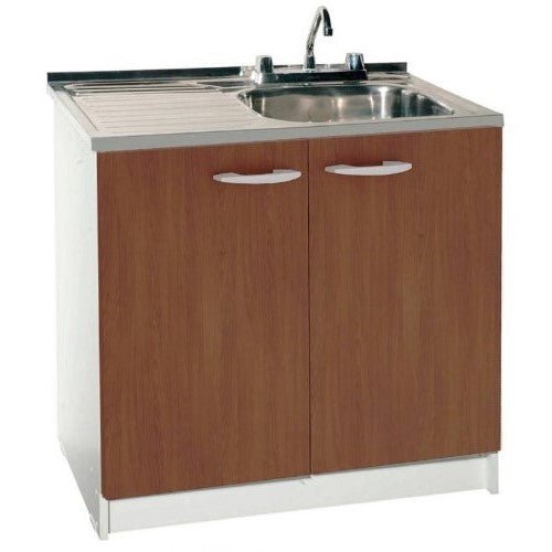 Kit Lavaplatos 80cm Izquierdo Chocolate - Relámpago.Shop