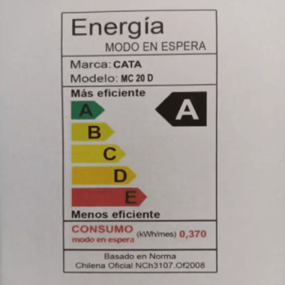 Microondas MC 20 D Enc. de 20 litros - Relámpago.Shop