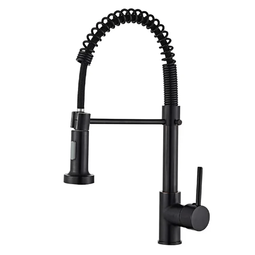 Monomando Lavaplatos Flexible Ibiza Negro - Relámpago.Shop