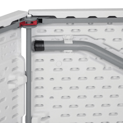 Pack 4 Sillas Plegables + Mesa Plegable 180cm Blanco - Relámpago.Shop