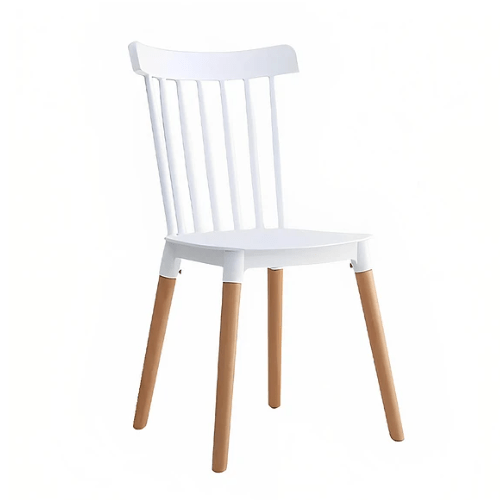 Pack de 4 Sillas Windsor Blancas - Relámpago.Shop