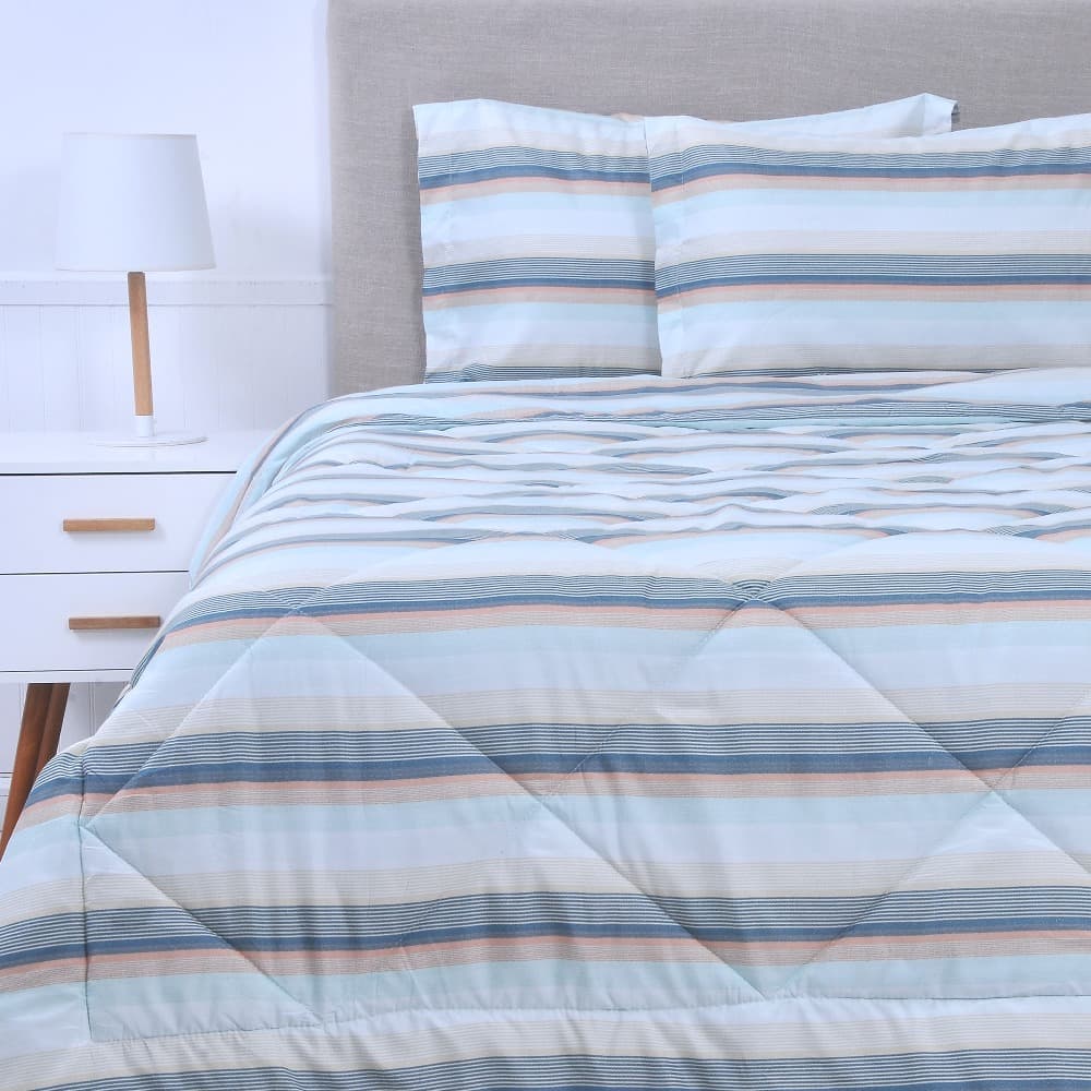 Plumón King Microfibra Estampado - Relámpago.Shop