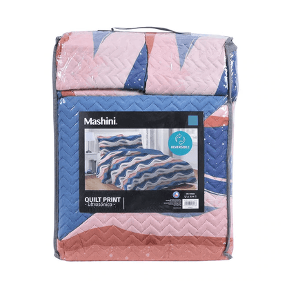 Quilt Microfibra Estampado 1.5 Plazas - Relámpago.Shop