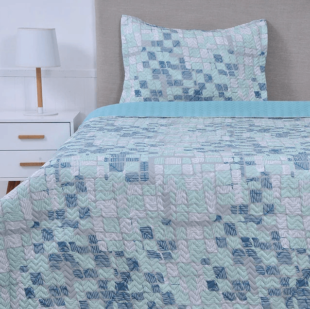 Quilt Microfibra Estampado 1.5 Plazas - Relámpago.Shop