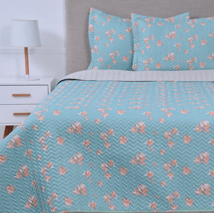 Quilt Microfibra Estampado King - Relámpago.Shop