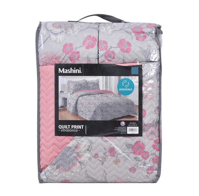 Quilt Microfibra Estampado King - Relámpago.Shop