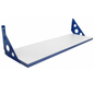 Repisa Blanca C/Soporte Azul - Relámpago.Shop