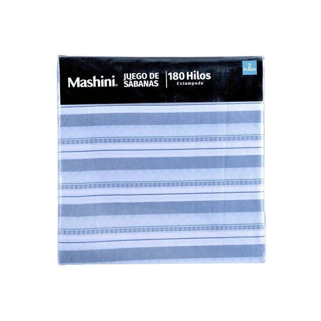 Sábana 2 Plazas 180 Hilos Estampado Tebas - Relámpago.Shop